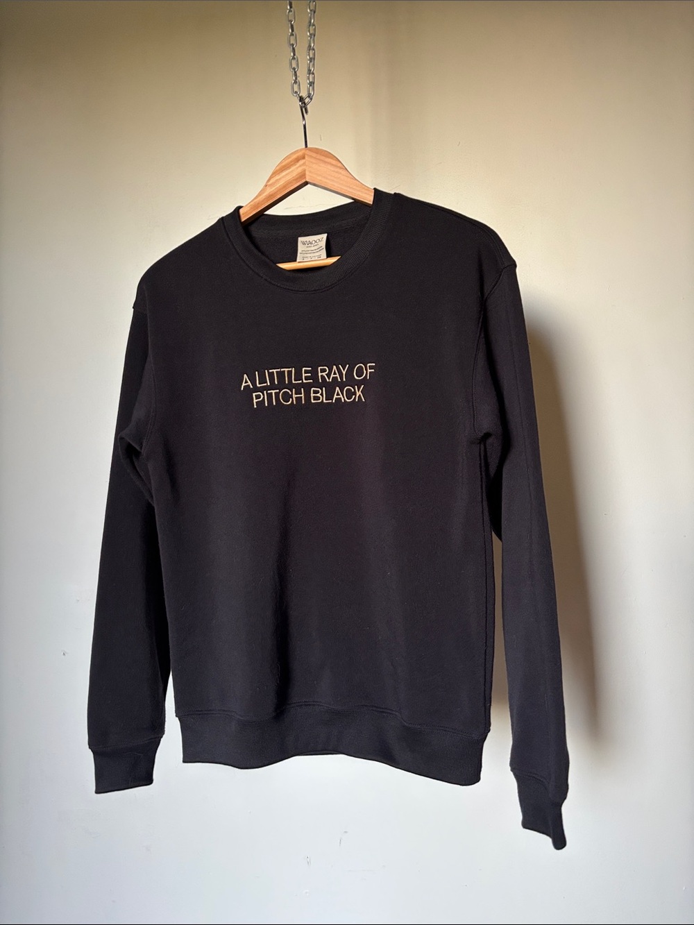 Etsy Crewneck Sweatshirt Black Size Small